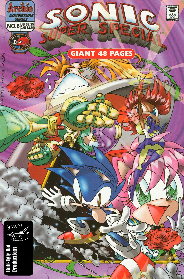 Sonic - Archie Adventure Series (Special) 1998e  Cover Page